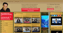 Desktop Screenshot of drcalapai.net